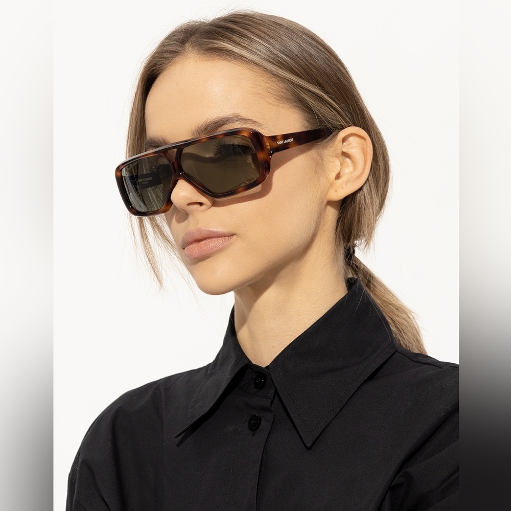 Yves Saint Laurent Brown Sunglasses